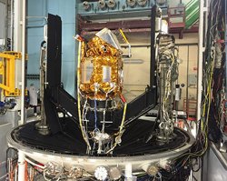 Sentinel-5P during testing (image: Interspace/ESA)