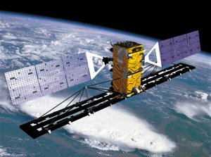 Radarsat-2 satelliet [credits MDA]